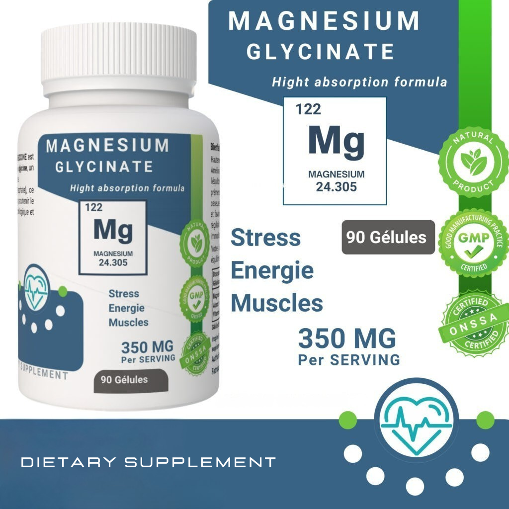 Étiquette Magnésium Glycinate